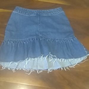 Denim skirt